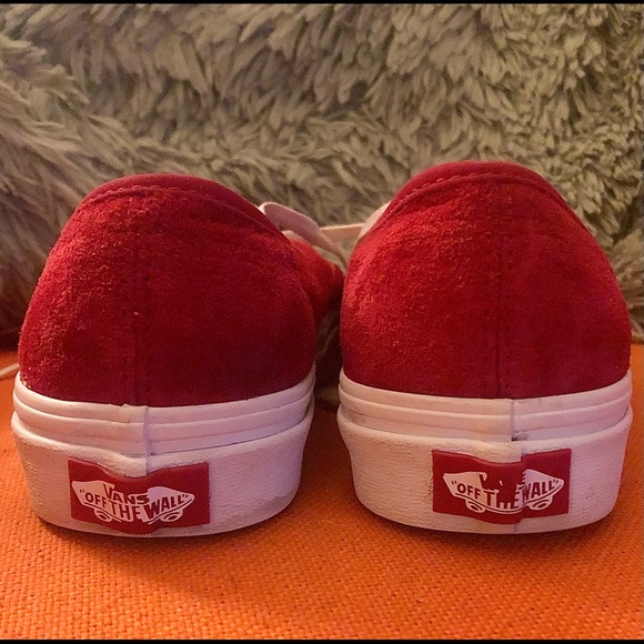 LIMITED EDITION RED VELVET VANS - Picture 3 of 3